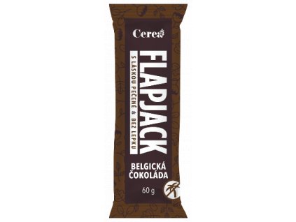 Ovesná tyčinka Flapjack Belgická čokoláda 60g