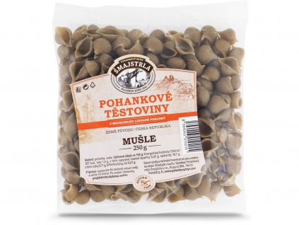 Pohankové těstoviny mušle 250g