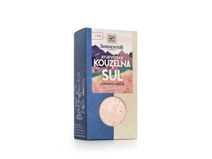 Sonnentor BIO Ayurvédská kouzelná sůl jemná konv. 150 g