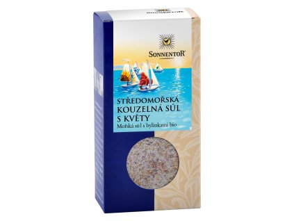 Bio Středomořská kouzelná sůl s květy 120g