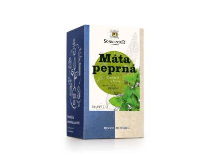 Sonnentor Máta peprná bio 18 g, porc. dvoukomorový