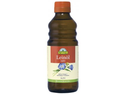 Bio lněný olej lisovaný za studena 250ml