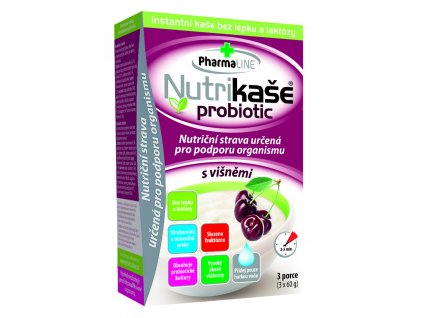 Nutrikaše probiotic s višněmi 3x60g