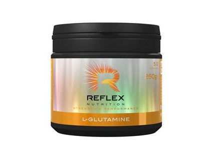 1.Glutamine 250g Reflex Nutrition