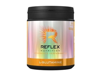 1.Glutamine 500g Reflex Nutrition