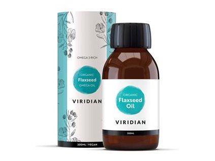 Golden Flax Seed Oil 200ml Organic (Lněný olej)