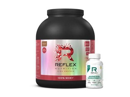 100% Whey Protein 2kg čokoláda + Albion Magnesium 90 kapslí ZDARMA