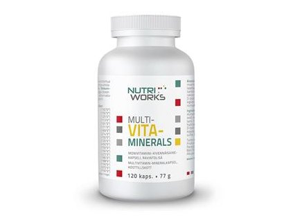 Multivitaminerals 120 kapslí (Vitamíny a minerály)