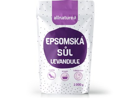 allnature epsomska sul levandule 1000 g
