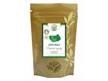 gotu kola mleta hranata etik zlaty sacek custom