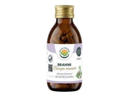 Brahmi - Bacopa monnieri kapsle (Balení 120 ks)
