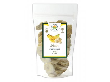 Banán plátky sušené mrazem - lyofilizované (Balení 40 g)