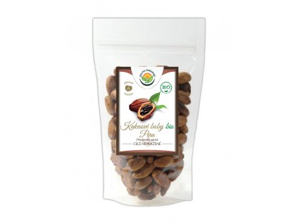 Kakaové boby nepražené celé neloupané Peru BIO (Balení 100 g)
