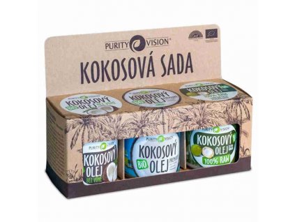 Kokosová sada 3x120ml