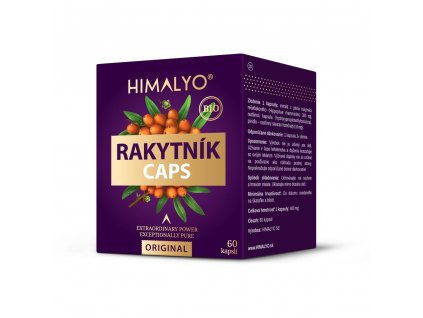 Bio Rakytník kapsle 60ks DMT: 01.04.2024