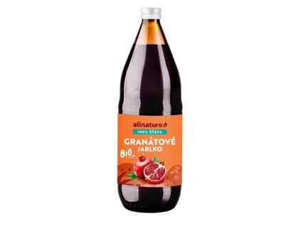 allnature granatove jablko premium bio 1000 ml