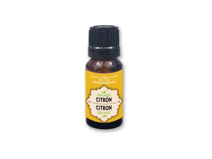 Bio esenciální olej 100% - Citrón 10ml DMT: 30.10.2022