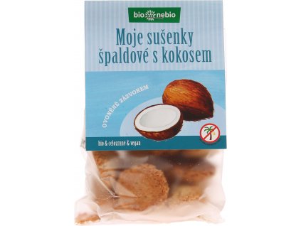 Bio moje sušenky kokosové 130g