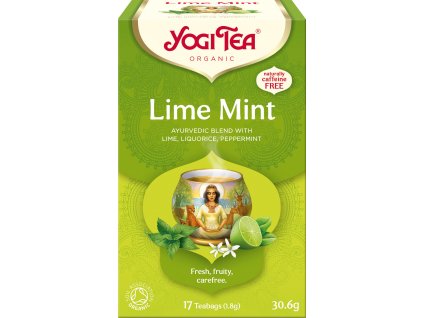 Bio Limetka Máta Yogi Tea 17 x 1,8 g