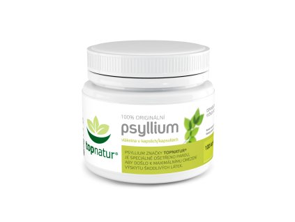 Topnatur Psyllium kapsle - přírodní vláknina 100 ks