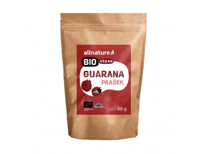Allnature Bio guarana prášek 80g