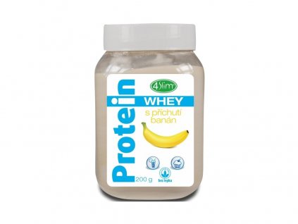 Whey protein s příchutí banán 200 g