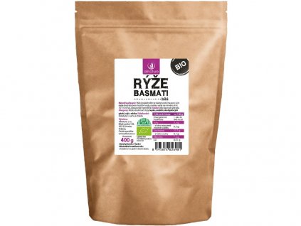 Allnature Bio Basmati rýže bílá 400g