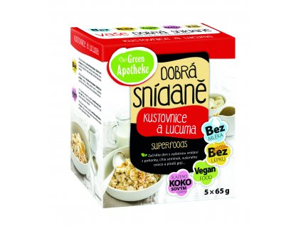 Dobrá snídaně Kustovnice a Lucuma 5x65g