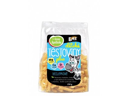 Bio dětské těstoviny Zebra 250g