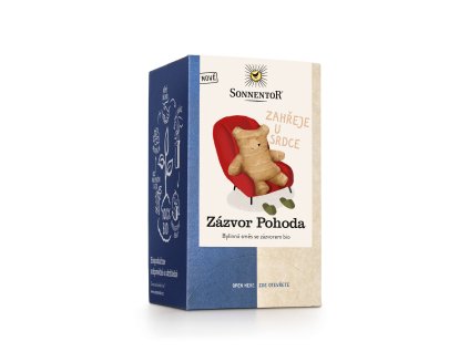 Sonnentor BIO Zázvor Pohoda porcovaný čaj 32,4 g