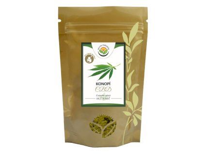 Konopi CBD mlete zlaty sacek custom