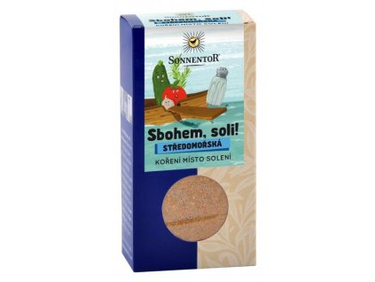 Sonnentor Bio  Kořenicí směs "Sbohem soli" Středomořská 55g - krabička