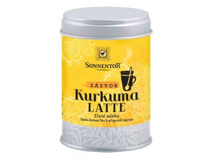 Sonnentor BIO Kurkuma Latte-zázvor dóza 60 g
