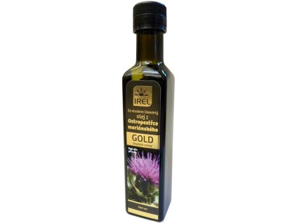 Irel Panenský olej z Ostropestřce mariánského Gold 250 ml