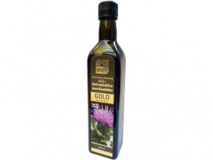 Irel Panenský olej z Ostropestřce mariánského Gold 500 ml