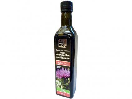 Bio Panenský olej z ostropestřce mariánského 500 ml - lahvička