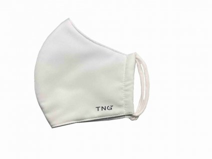 TNG Rouška textilní 3-vrstvá vel. L bílá