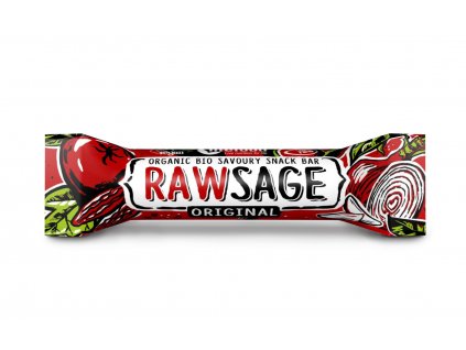 Bio tyčinka Rawsage original - snack bar pikantní  25g