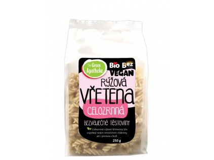 Bio vřetena rýžová celozrnná 250g