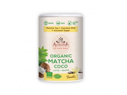 Bio Matcha coco latte/frappe 220g