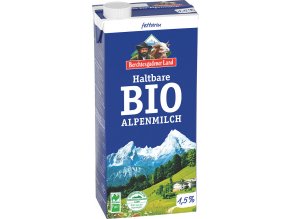 Bio trvanlivé alpské mléko polotučné 1l