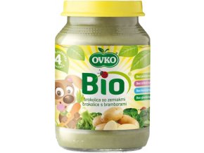 Bio Dětská výživa brokolice s bramborami OVKO 190g