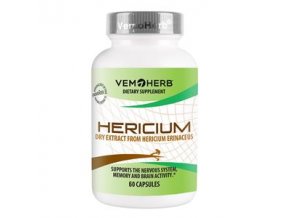 Hericium 60 kapslí (Extrakt z Korálovce ježatého)