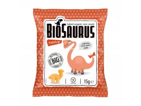 Bio Biosaurus křupky s kečupem 15g