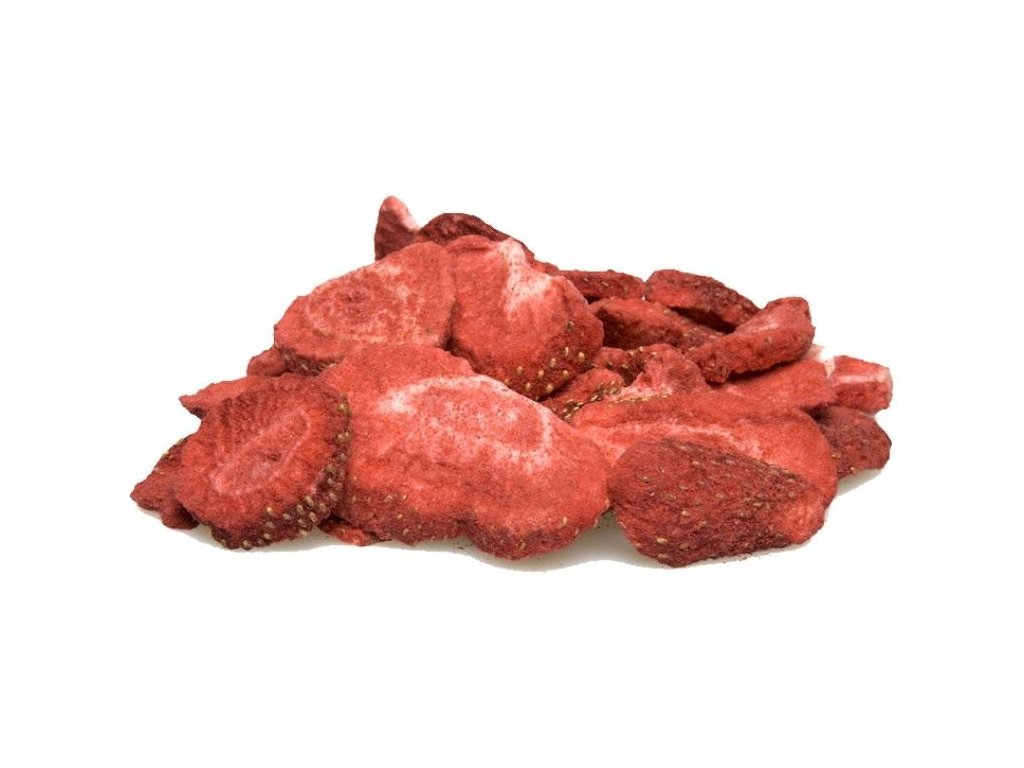 NutFru Jahody - plátky sušené mrazem 1000 g