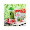 6270 2 bio matcha tea shake jahodovy 300 g tubus energie snidane svacina