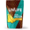 livlife vegan protein s lyofilizovanym bananem 490 g