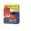 Mollers Omega 3 Želé rybičky malinová příchuť 45 ks