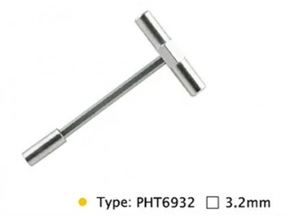 Centrovací klíč Pillar PHT6932 čtvercový 3,2mm nástrčný