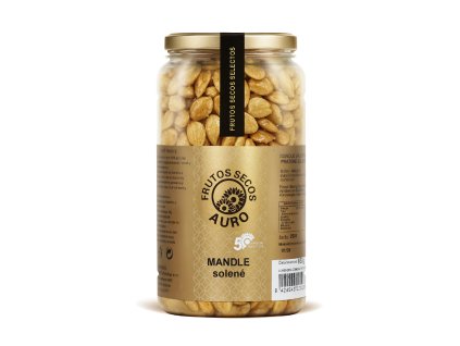 Mandle Valencia pražené solené (950g)